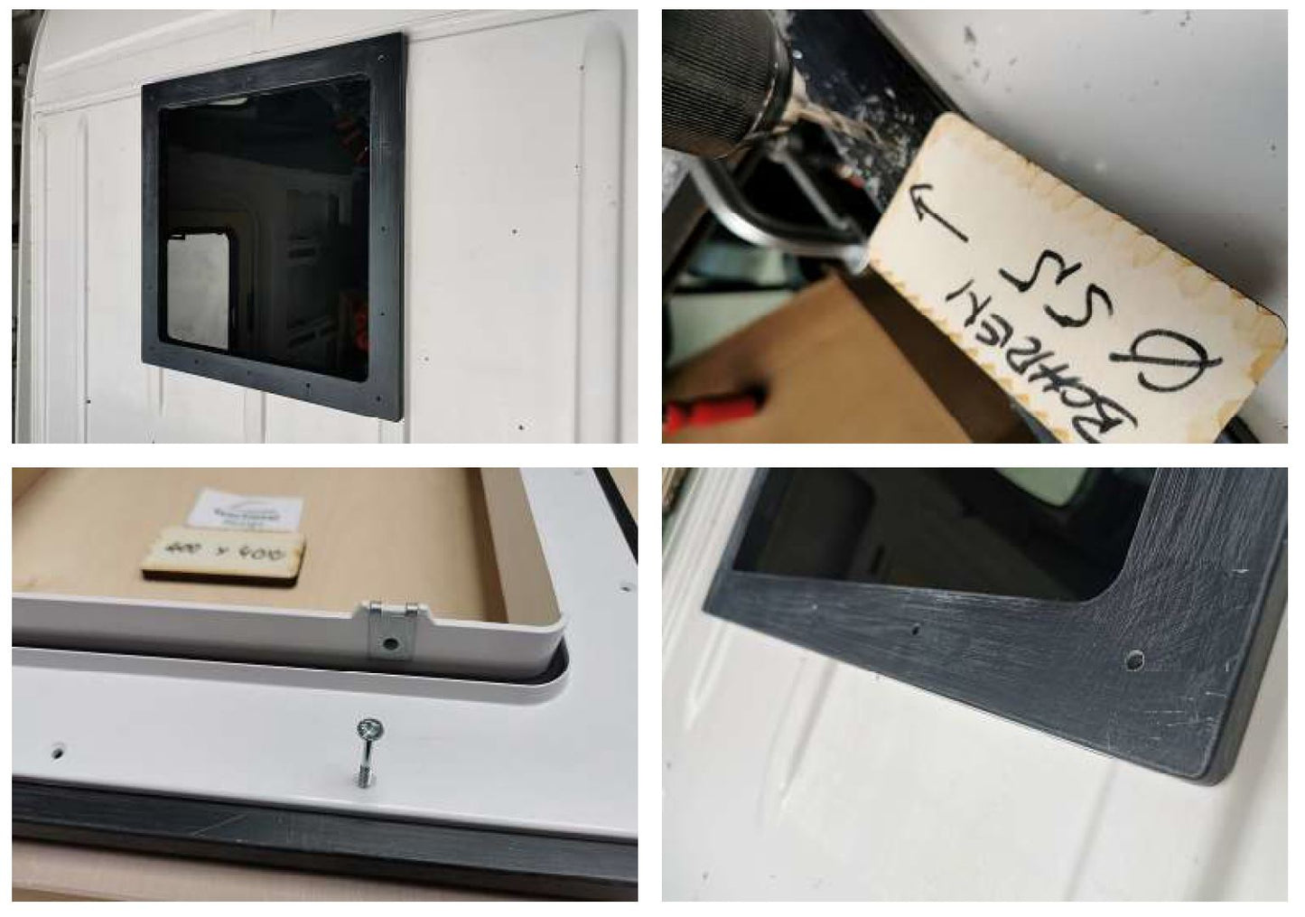 Adapter frame for roof hoods on the Sprinter (from '06) and Crafter (from '06 - '16)