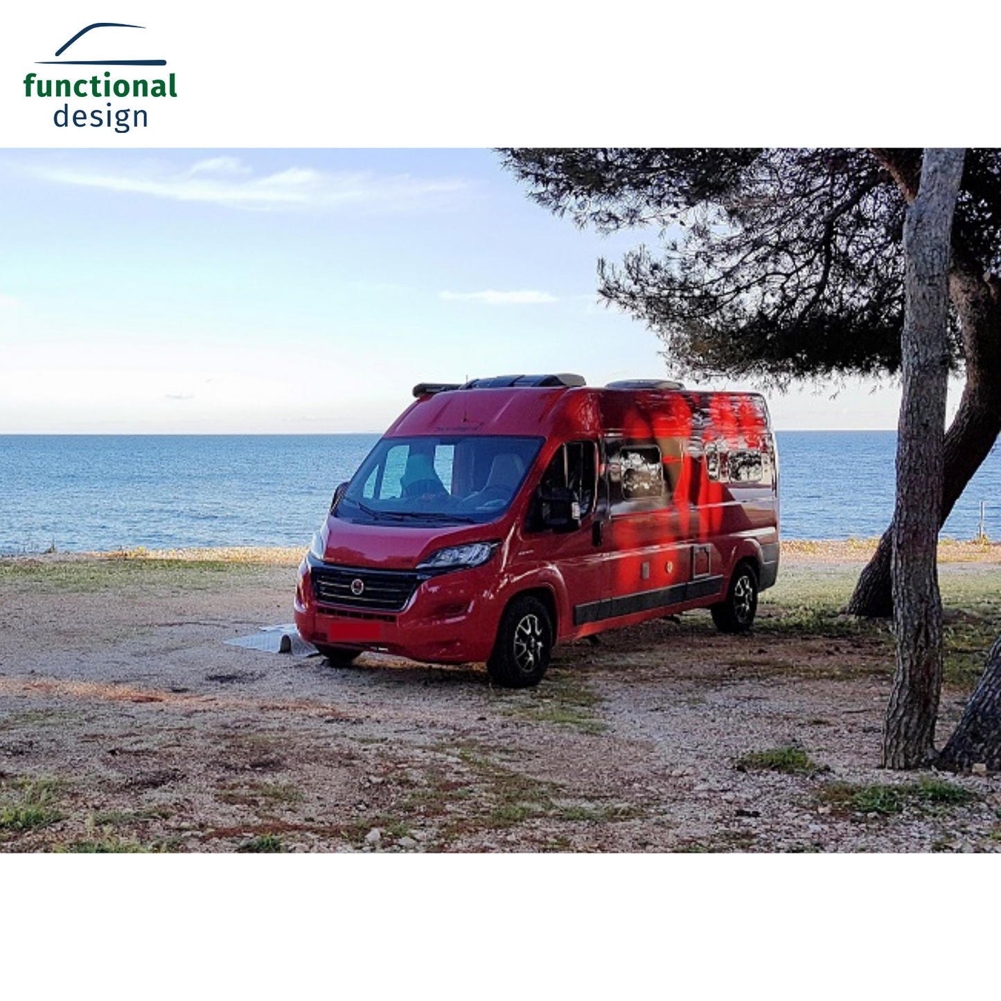 Roof spoiler 1270 Eurochassis Style H2 (Ducato/Jumper/Boxer)
