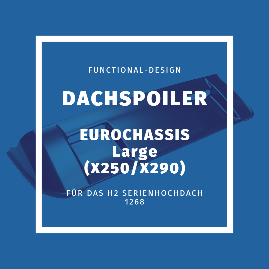 Roof spoiler 1268 Eurochassis Large H2 (Ducato/Jumper/Boxer)