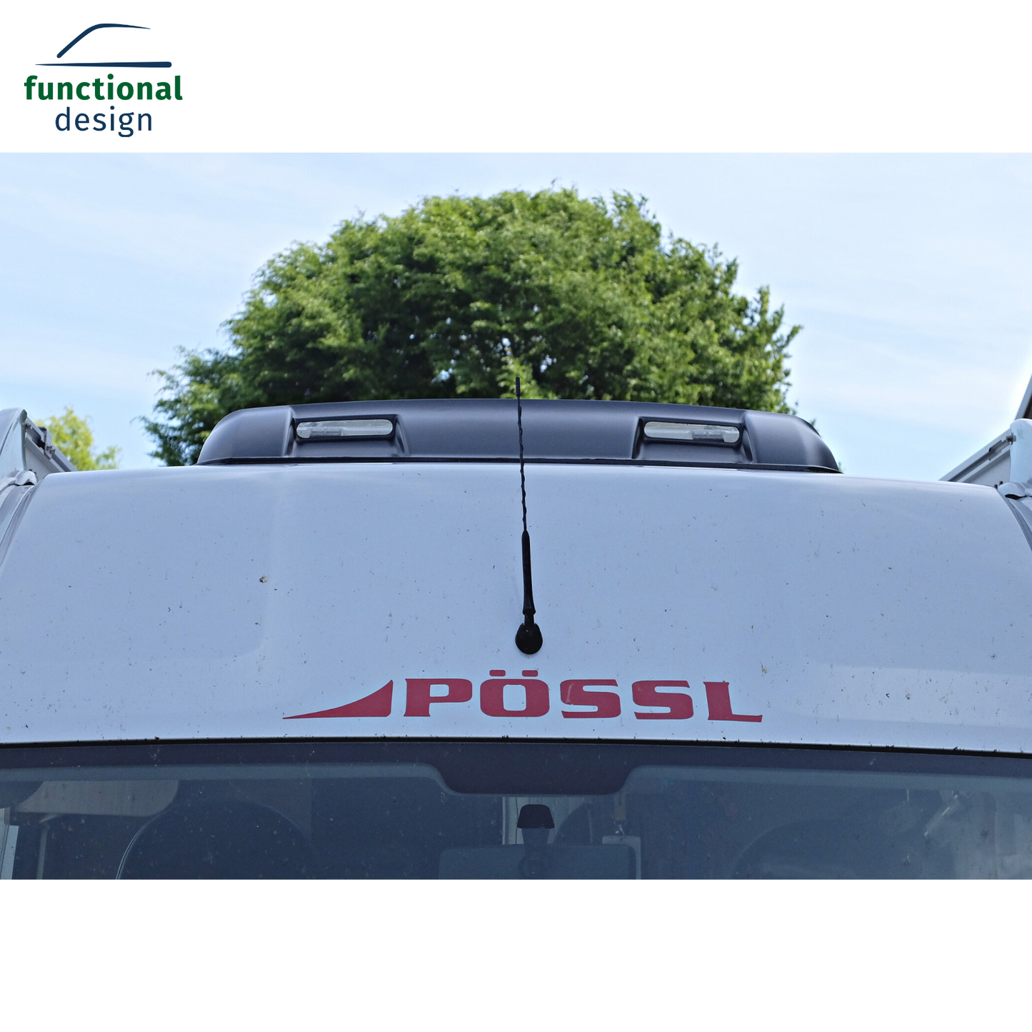 Roof spoiler 1268 Eurochassis Large H2 (Ducato/Jumper/Boxer)