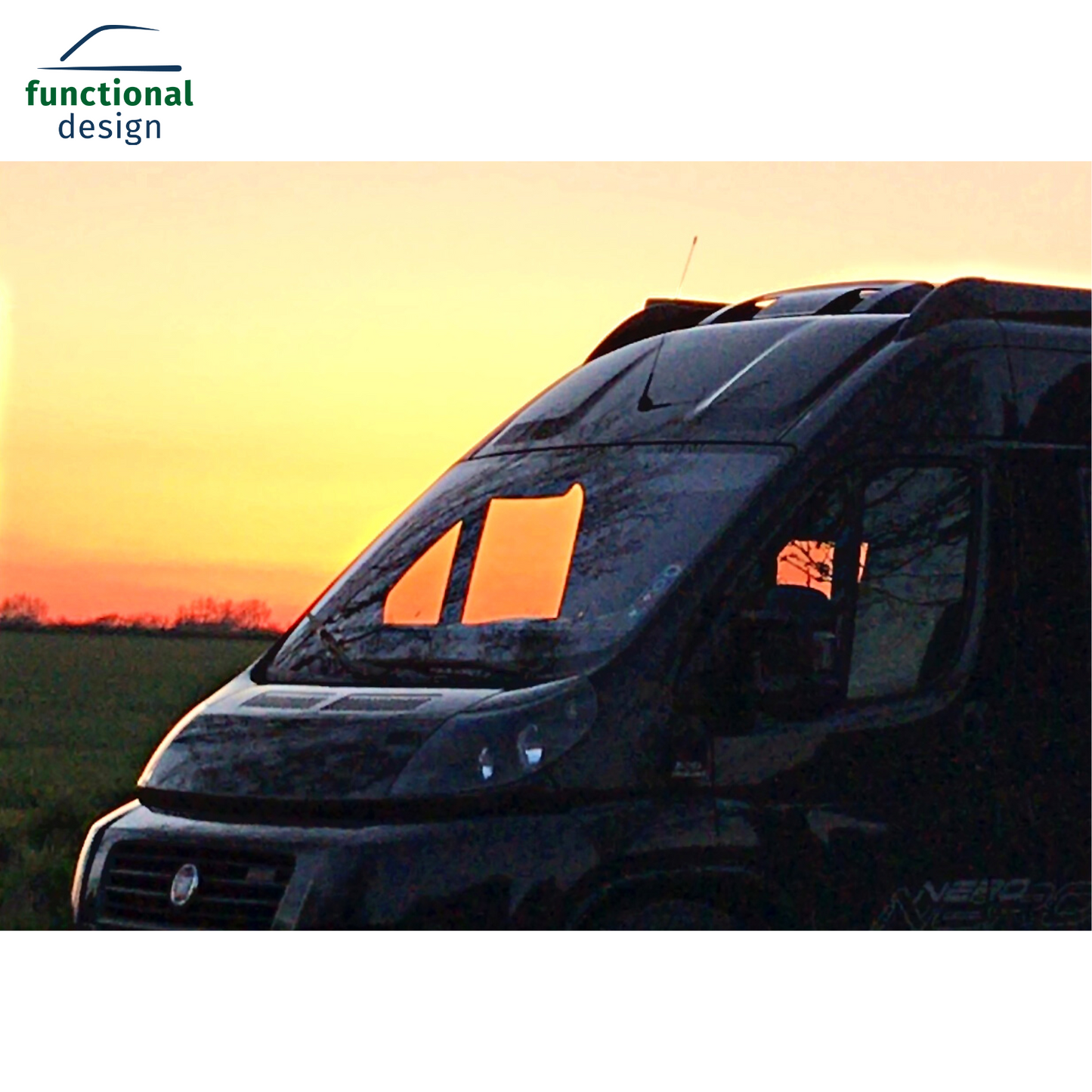 Roof spoiler 1268 Eurochassis Large H2 (Ducato/Jumper/Boxer)