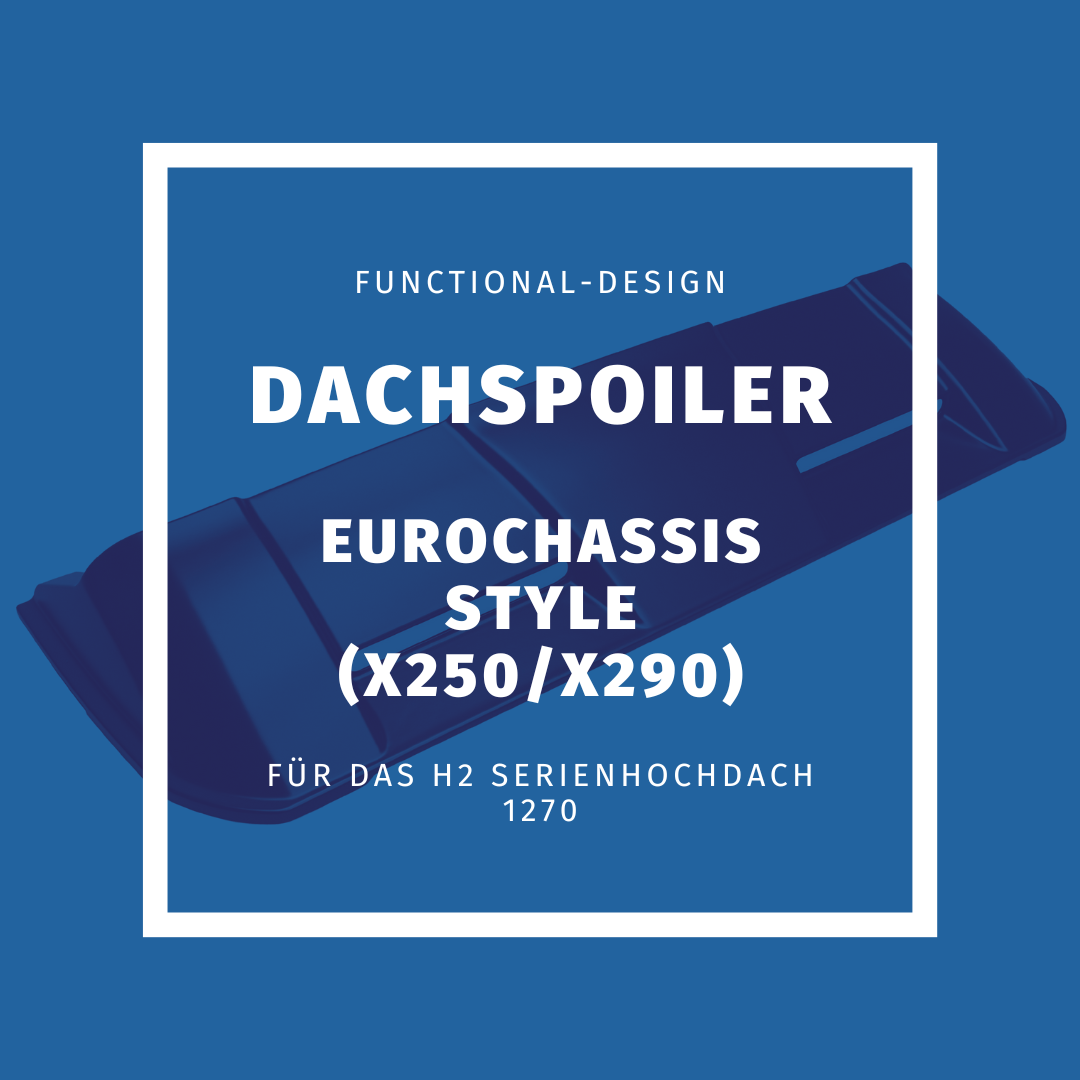 Roof spoiler 1270 Eurochassis Style H2 (Ducato/Jumper/Boxer)