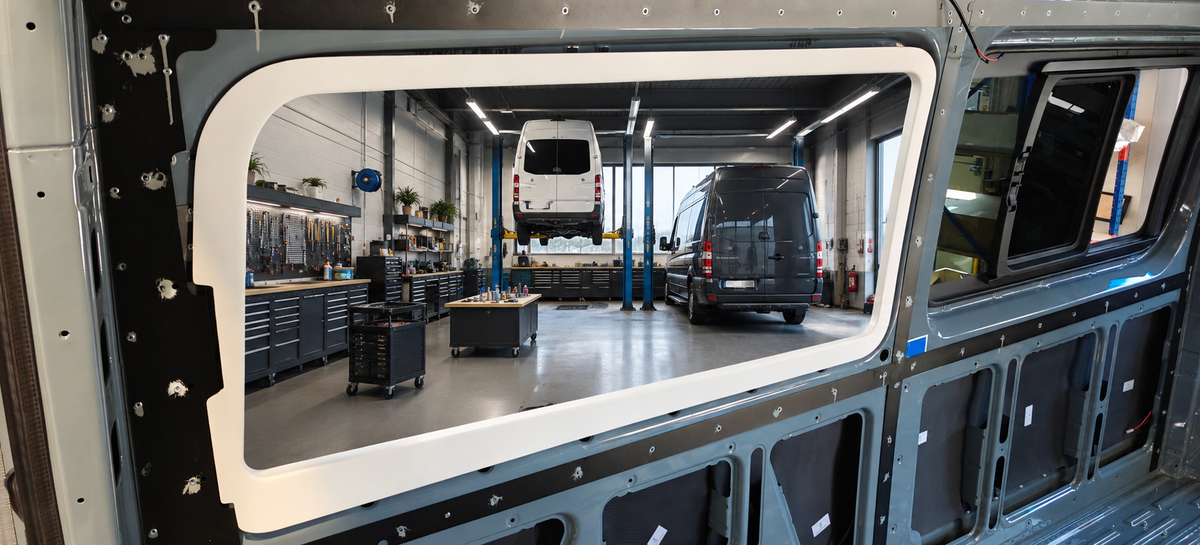 Longsleeper links (Sprinter ab Bj. '06 / Crafter ab Bj. '06 bis '16)